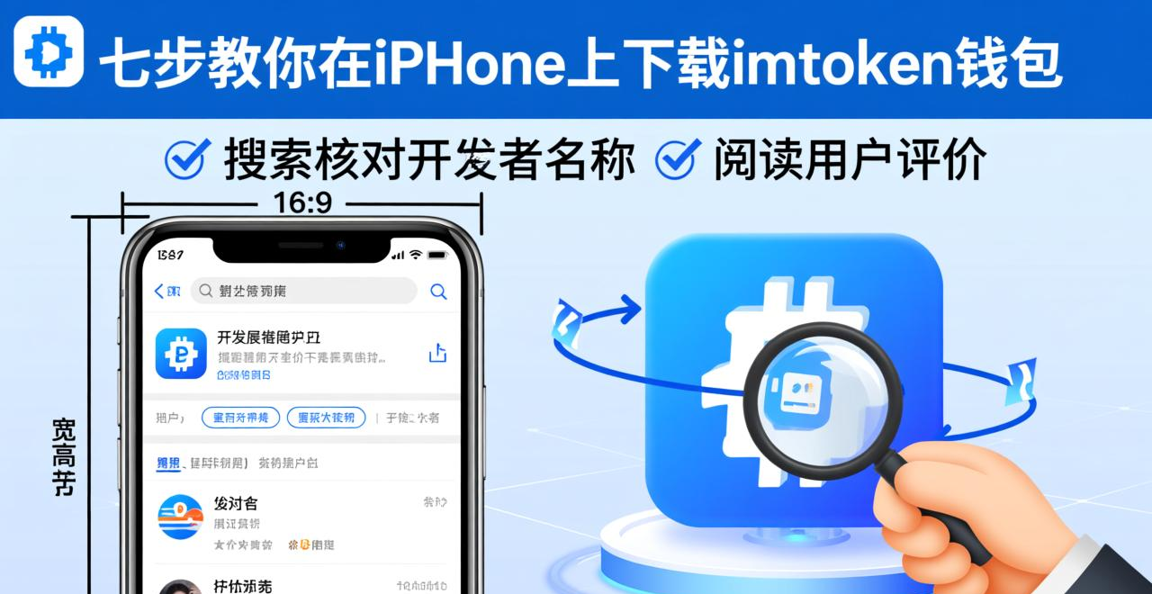 iPhone App Store 数字资产管理工具安全下载流程_七步教你在iPhone上下载imtoken钱包_验证应用真伪 App Store 数字资产安全管理步骤