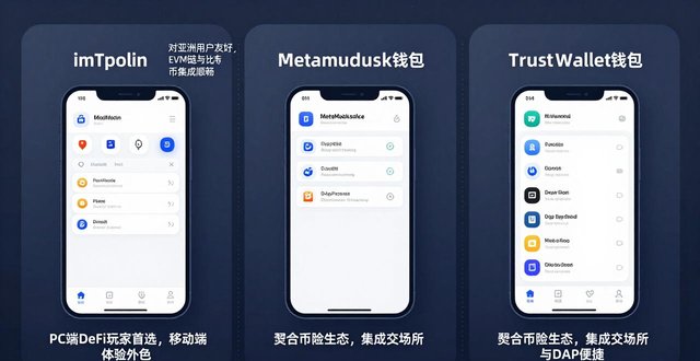 imToken与MetaMask和Trust Wallet对比_imToken钱包官网与其他钱包的比较分析_数字钱包安全特性对比