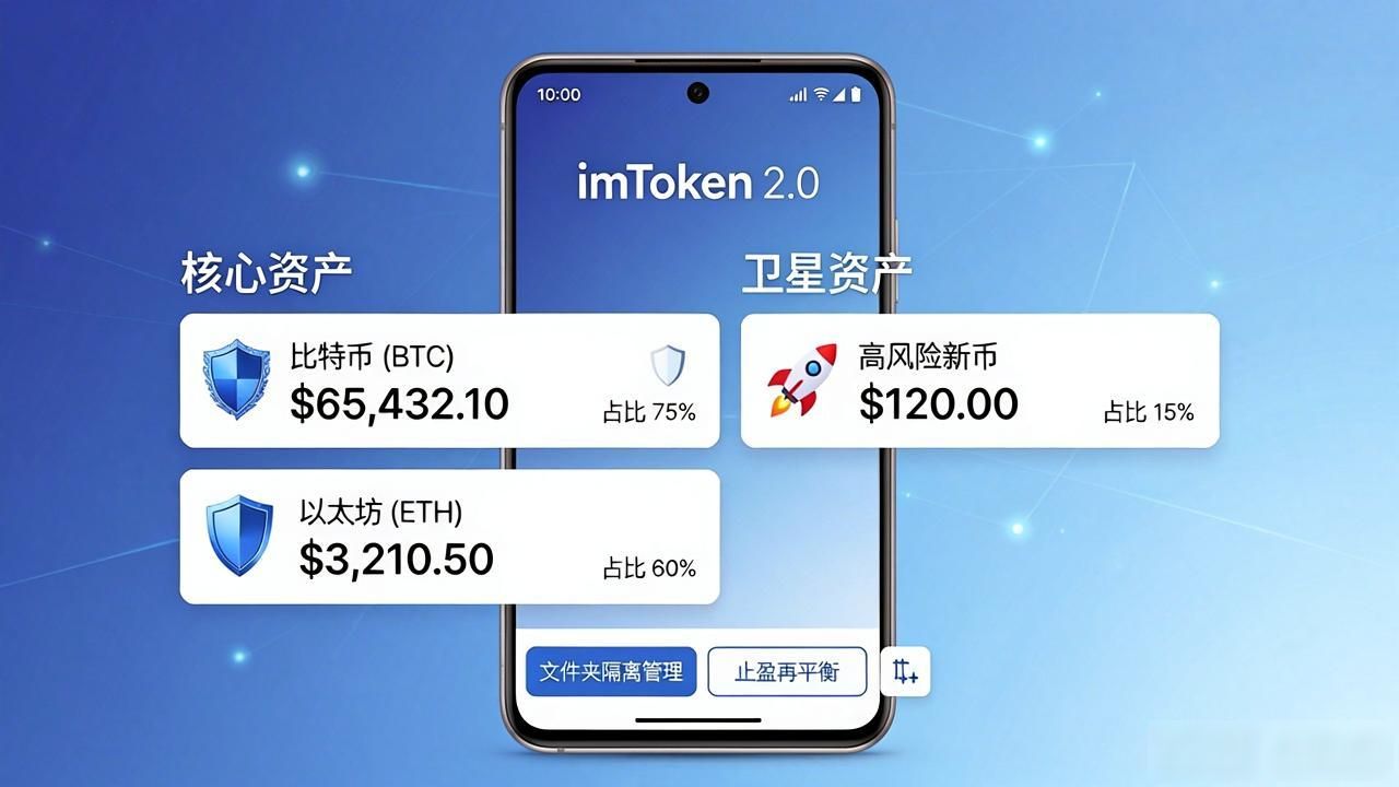如何在imToken 2.0钱包安卓版中有效管理投资组合?_核心卫星策略资产配置_imToken 2.0安卓端数字资产管理