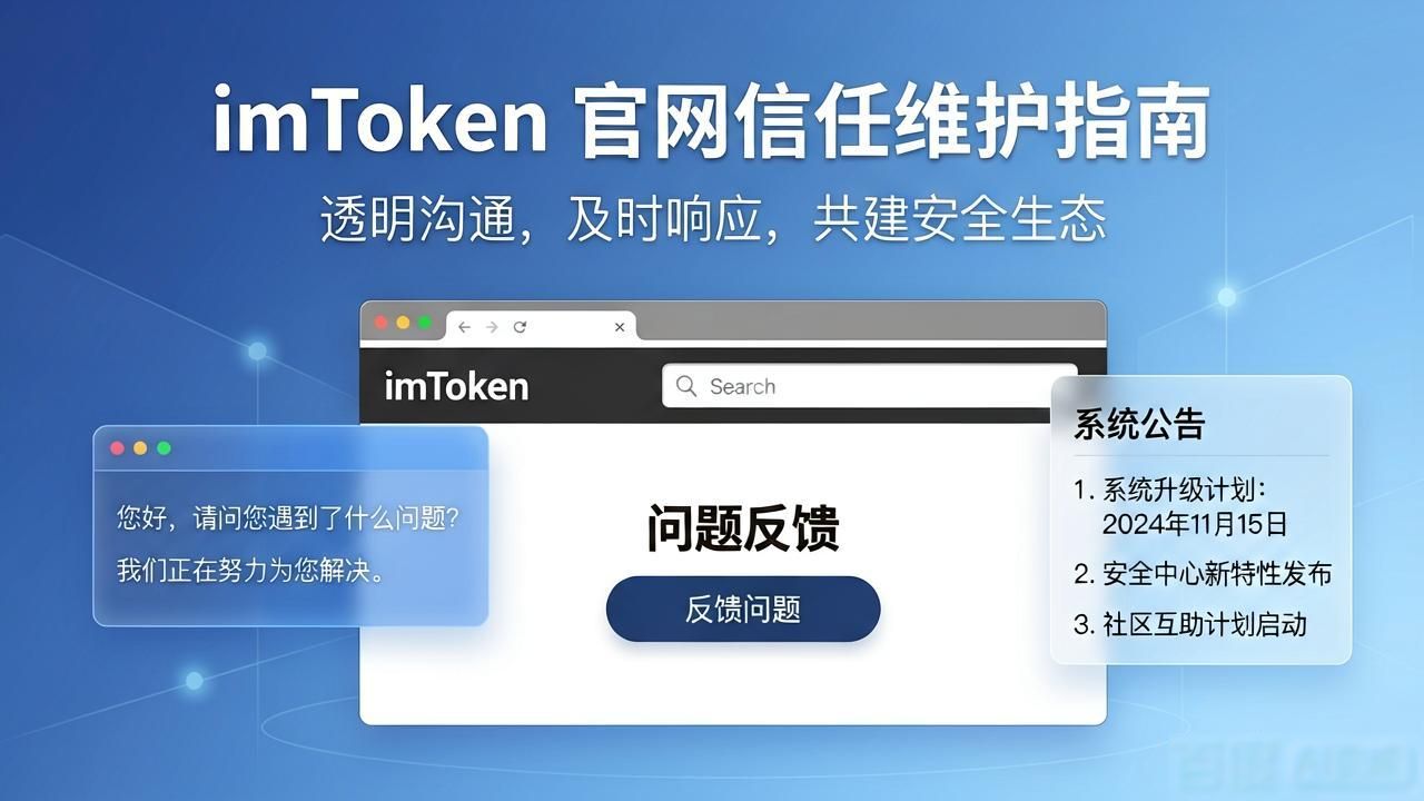 钱包正在维修中图片_如何在imToken钱包官方网址中维护客户信任？_信用钱包维护