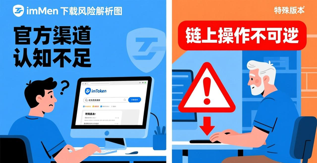 imToken正版下载途径_imToken官网正版下载的市场风险与用户分析_辨别仿冒钱包风险