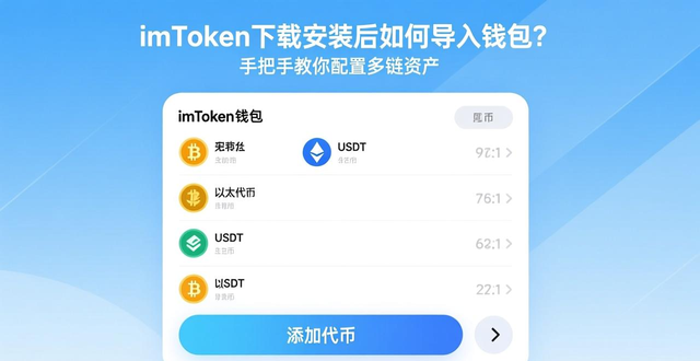 imToken添加区块链网络配置资产_如何通过imToken下载安装更好地配置资产？_imToken钱包创建助记词导入私钥