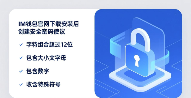 im钱包官网下载安装后的第一步：创建安全密码_im钱包密码设置_创建安全密码